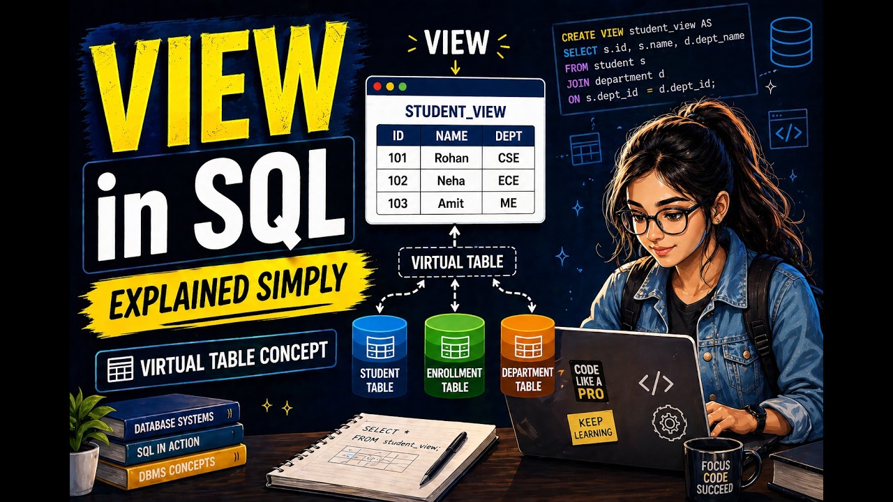 Views in SQL Explained in Detail | SQL View Tutorial for Beginners ...
