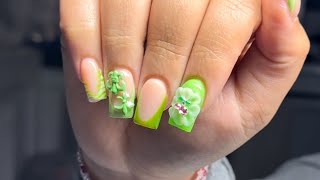 WATCH ME WORK: SHORT ACRYLIC NAIL SET!