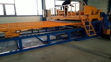 2.5m width fence panel welding machine with bending automaticlly