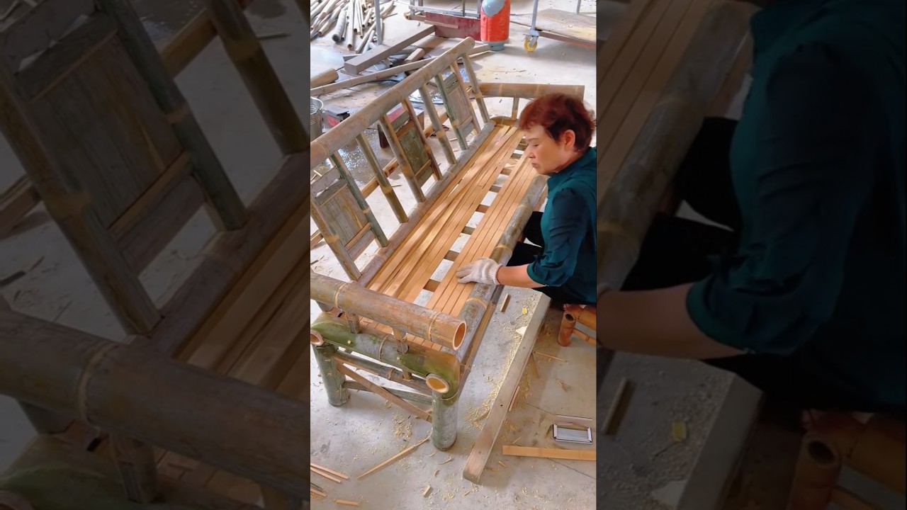 Amazing Bamboo Sofa Making | Handmade Bamboo Furniture Craft