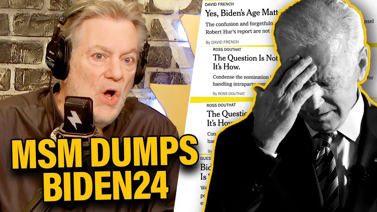 WATCH: Media Lapdogs ALL AT ONCE admit Biden has Mental Issues