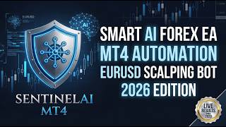 SentinelAI MT4 Smart AI Scalping Bot for MT4 | Fully Automated |