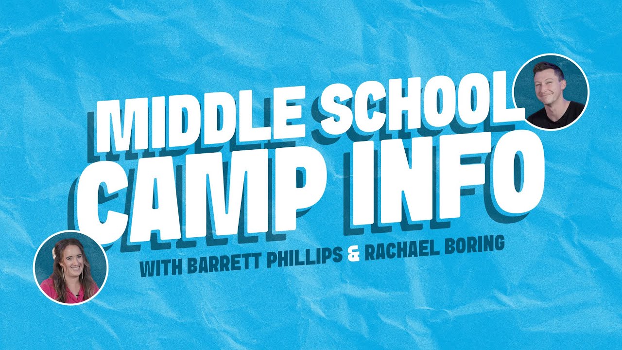Middle School Camp Info - YouTube