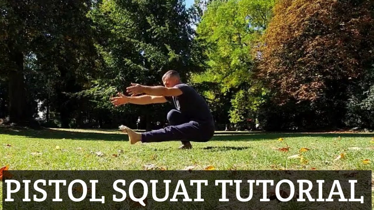 TRAIN YOUR LEGS WITH THE PISTOL SQUAT. COMPLETE TUTORIAL FOR BEGINNERS ...