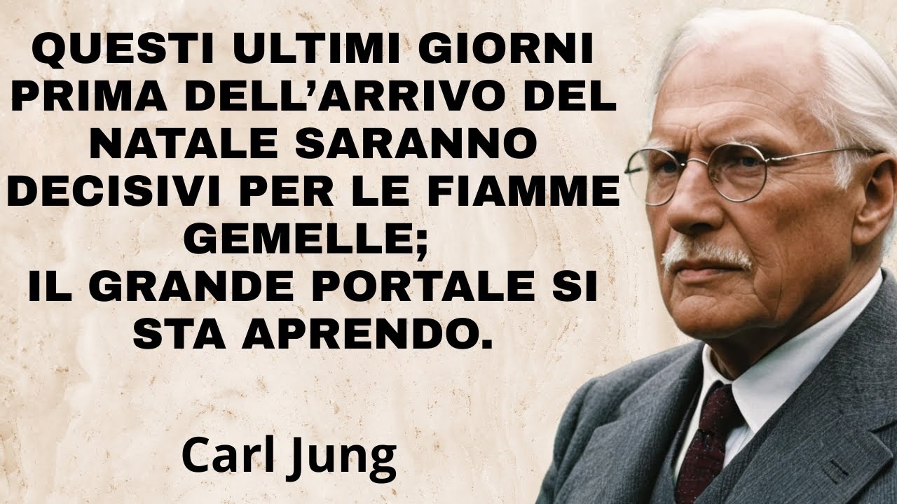 Perché i giorni che precedono il Natale sono così importanti per le fiamme gemelle | Carl Jung