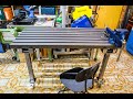 Einen massiven Schweißtisch mit Rädern selber bauen. Self-made a massive welding table with wheels