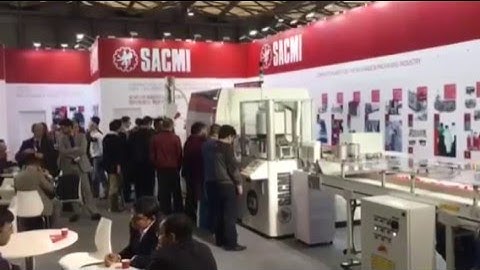 SACMI CCM  continuous compression moulding at Chinaplas2016