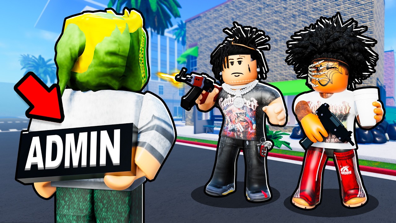 SECRETLY ADMIN ABUSING IN ROBLOX CALI SHOOTOUT