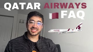 Qatar Airways Frequently Asked Questions (FAQ). #qatar #qatarairways #airways #flight #faq #doha