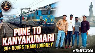 16381 Kanyakumari Express Experience | Pune to Kanyakumari Vlog🌴❤️sleeper train #travelvlog 