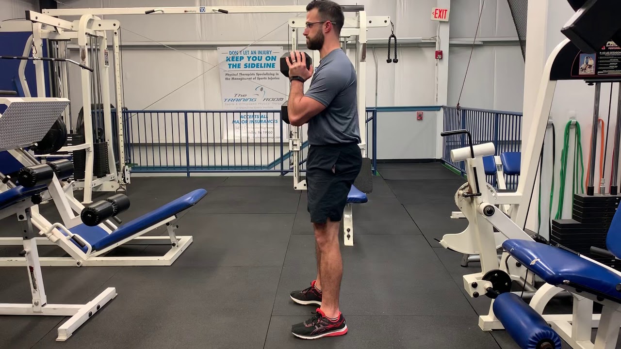 DB Goblet Squat - YouTube