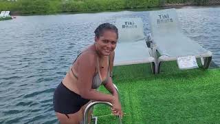 Enjoying the day With Tiki Boats in Curacao Nov 2025
