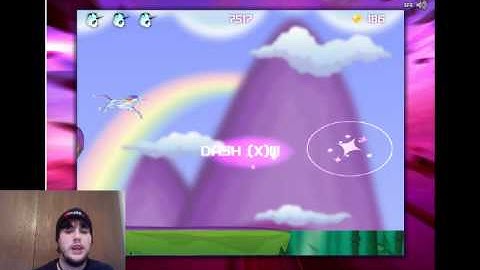 Lets play Robot Unicorn Attack Evolution-Panda Time! Part 1