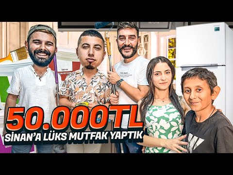 Sinan'ın Mutfağını Yeniledik Büyük Sürpriz ( 50.000 TL )