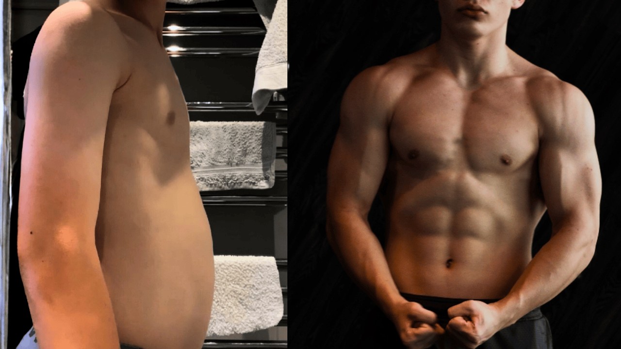 50kg - 77kg Natural Physique Transformation 13-16 Years Old