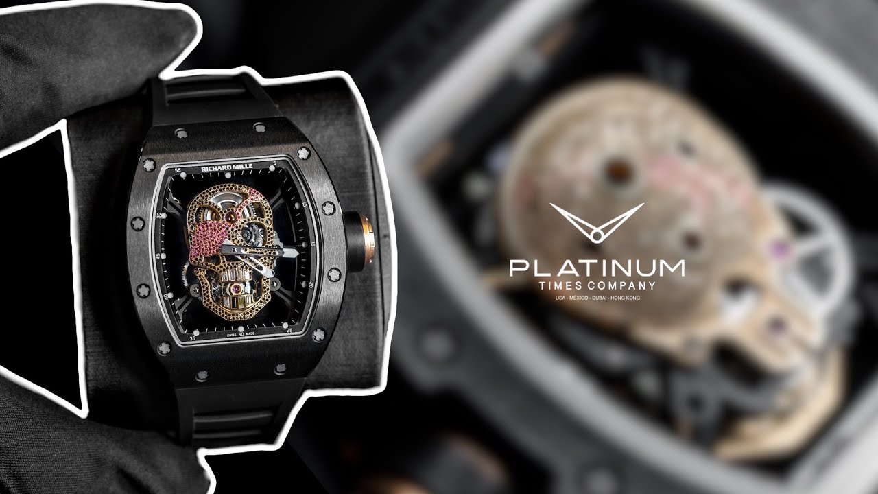 very unique Richard Mille RM52-01 Skull 