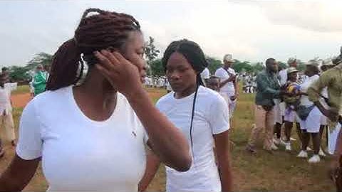 VOLLYBALL COMPETITION AT THE 2018 EDO STATE NYSC BATCH B STREAM 1 ORIENTATION COURSE EXERCISE