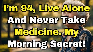 I'm 94 and Live Alone! These 7 Morning Habits Keep Me Healthier Than People Half My Age!