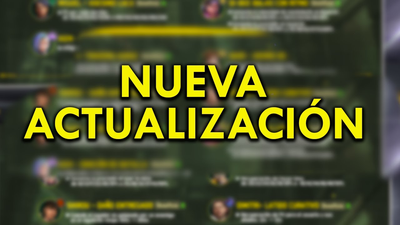 ¡TODO LO QUE TIENES QUE SABER DE LA NUEVA ACTUALIZACIÓN! - YouTube