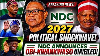 2027 SHOCKER! PETER OBI & KWANKWASO MAKE IT OFFICIAL — CAN THIS NDC TICKET BEAT TINUBU IN 2027?