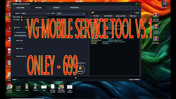 VG mobile service tool V5.1 New Update 2025 👇 VG Mobile Service Tool v5.1 ✅Offline