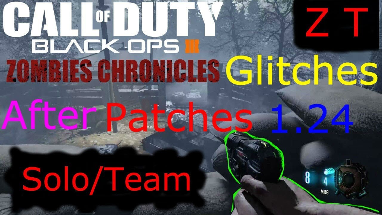 Bo3 Zombies Chronicles Nacht Der Untoten Glitches After Patches 1 24 Youtube