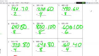 M2 L17 Concept and Problem Set