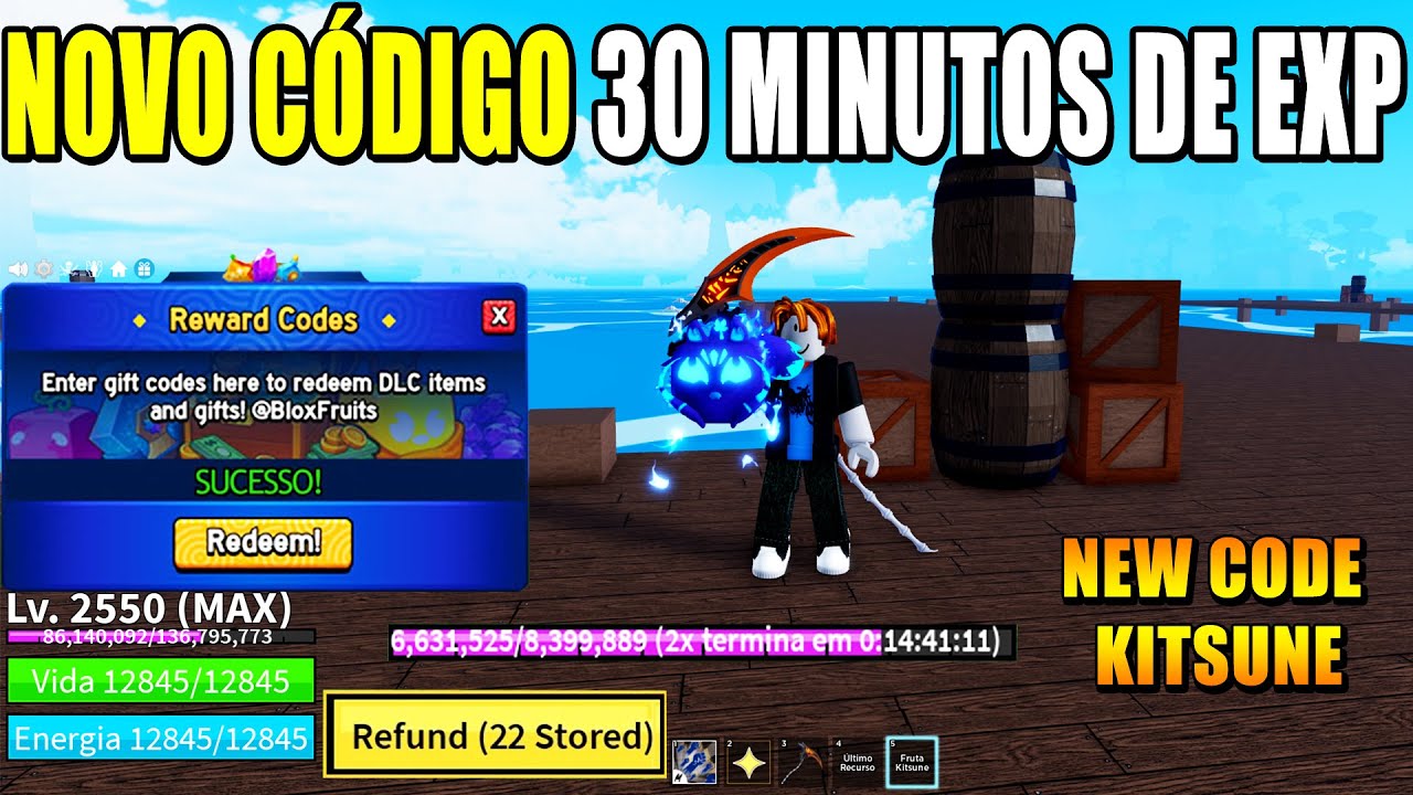 NOVO CÓDIGO DE 30 MINUTOS + 28 CÓDIGOS DE EXP BELI E RESET DO BLOX ...