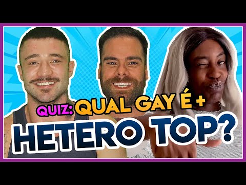 Oq é HETERO TOP? + QUIZ: Qual gay é + HETERO TOP? (ft. BLESSED BOY e PHELLYX)  - Põe Na Roda