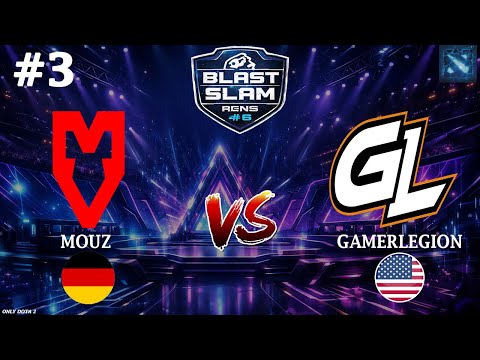 ALL-IN ОТ GL, ШТОРМ + ОМНИК! | Mouz vs GamerLegion #3 (BO3) BLAST Slam 6