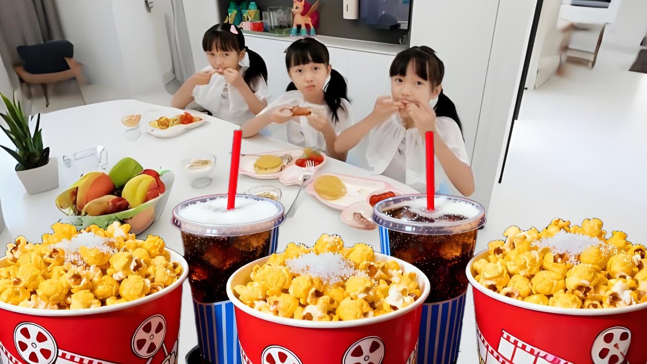 An immersive parenting experience with triplets – off to the movies!