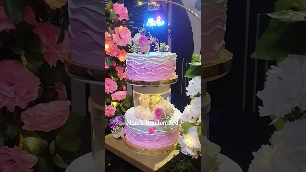 Hula Hoops Engagement cake