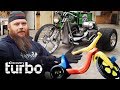 ¡Un triciclo para adultos! | Justin y Nick: Supermecánicos | Discovery Turbo