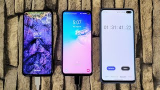 Google Pixel 4a vs Samsung Galaxy S10e - Charge Test