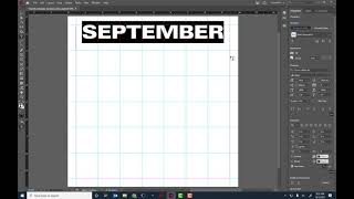 Calendar Month Template (Adobe InDesign)