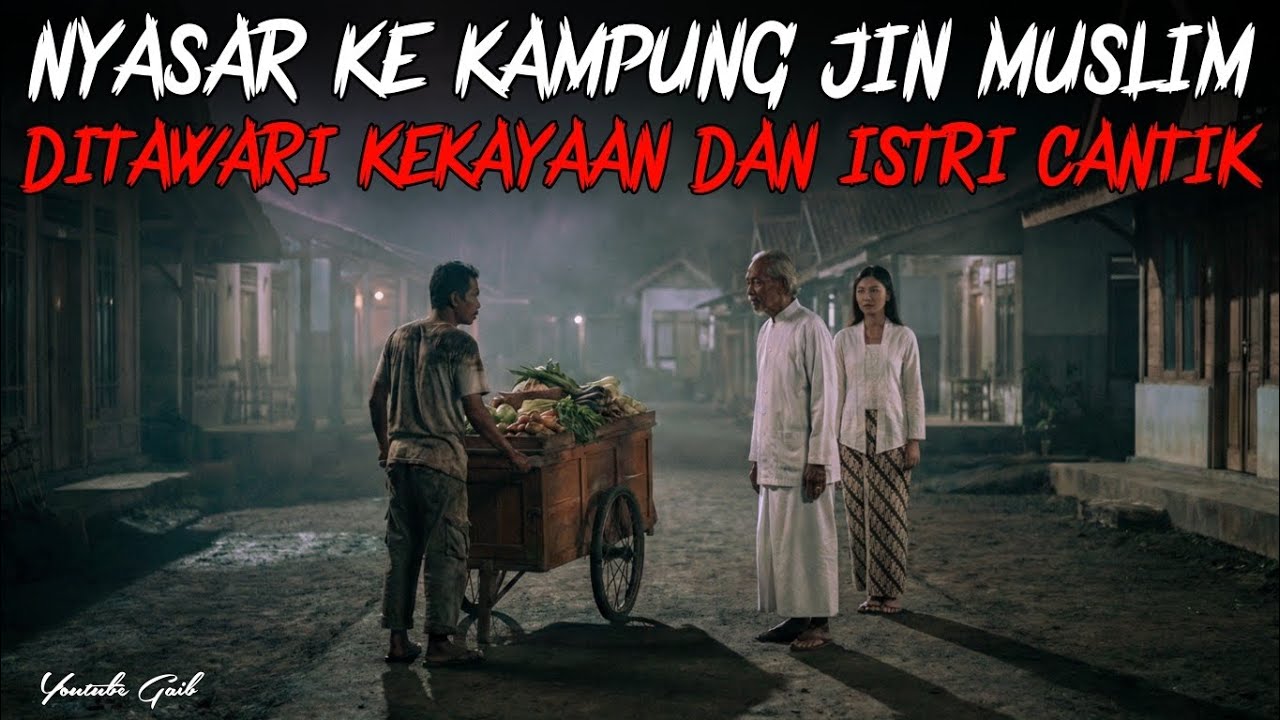 PEDAGANG SAYUR NYASAR KEKAMPUNG JIN MUSLIM MALAH DITAWARI KEKAYAAN & ISTRI CANTIK TAPI HARUS TINGGAL