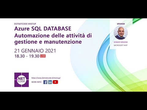 Video: Quali sono i parametri di sicurezza usati da SQL Azure?