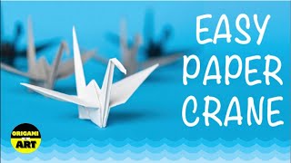 Origami Crane | How To Make Easy Paper crane | Arts n Origami