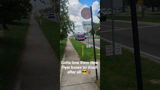 2019 New Flyer XN60 on route 8 Bus #282