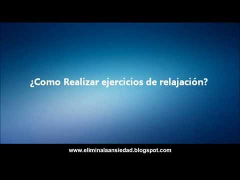 como curar la ansiedad nocturna Ansiedad, tecnicas para la ansiedad 1, ejercicios de relajación