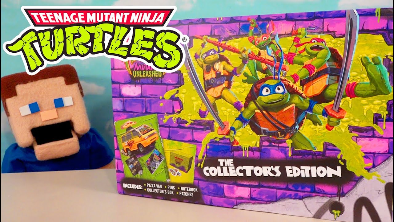 Ninja Turtles Mutants Unleashed Video Game Collector's Edition Set