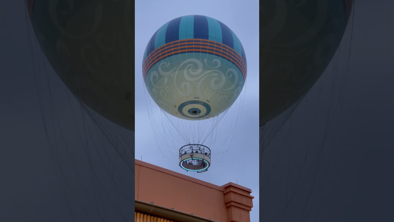 Aerophile: World’s largest hand-painted helium balloon at Disney Springs Orlando, FL