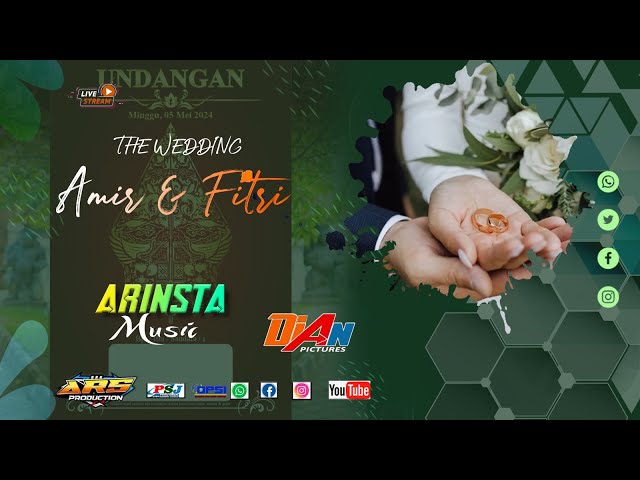 Live ARINSTA MUSIK || ARS AUDIO || Wedding Amir & Fitri || Pengkol, Sidoharjo, Sragen 05/05/2024 class=