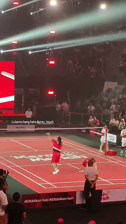Selebrasi Breakdance Praz Saat Bulu Tangkis, KEREEENNNN.#prazteguh
