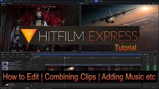 How to Edit Videos | HitFilm Express 2018 Tutorial For Beginners | Video Editing News