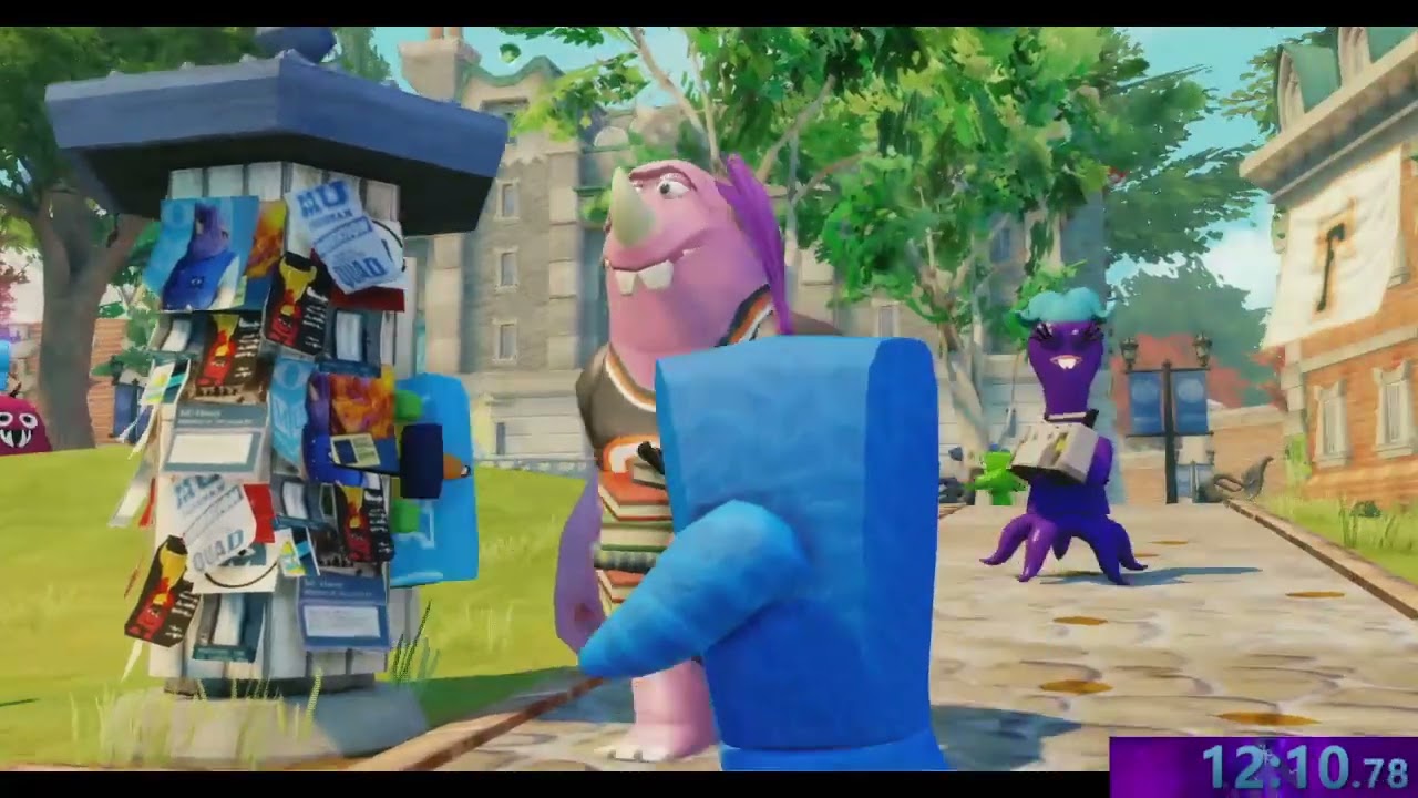 Disney Infinity Monsters University Speedrun in 