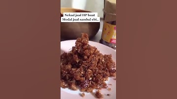 Sambal ebi tabur khas Singkawang, beli disini 👇#shorts #sambalebi