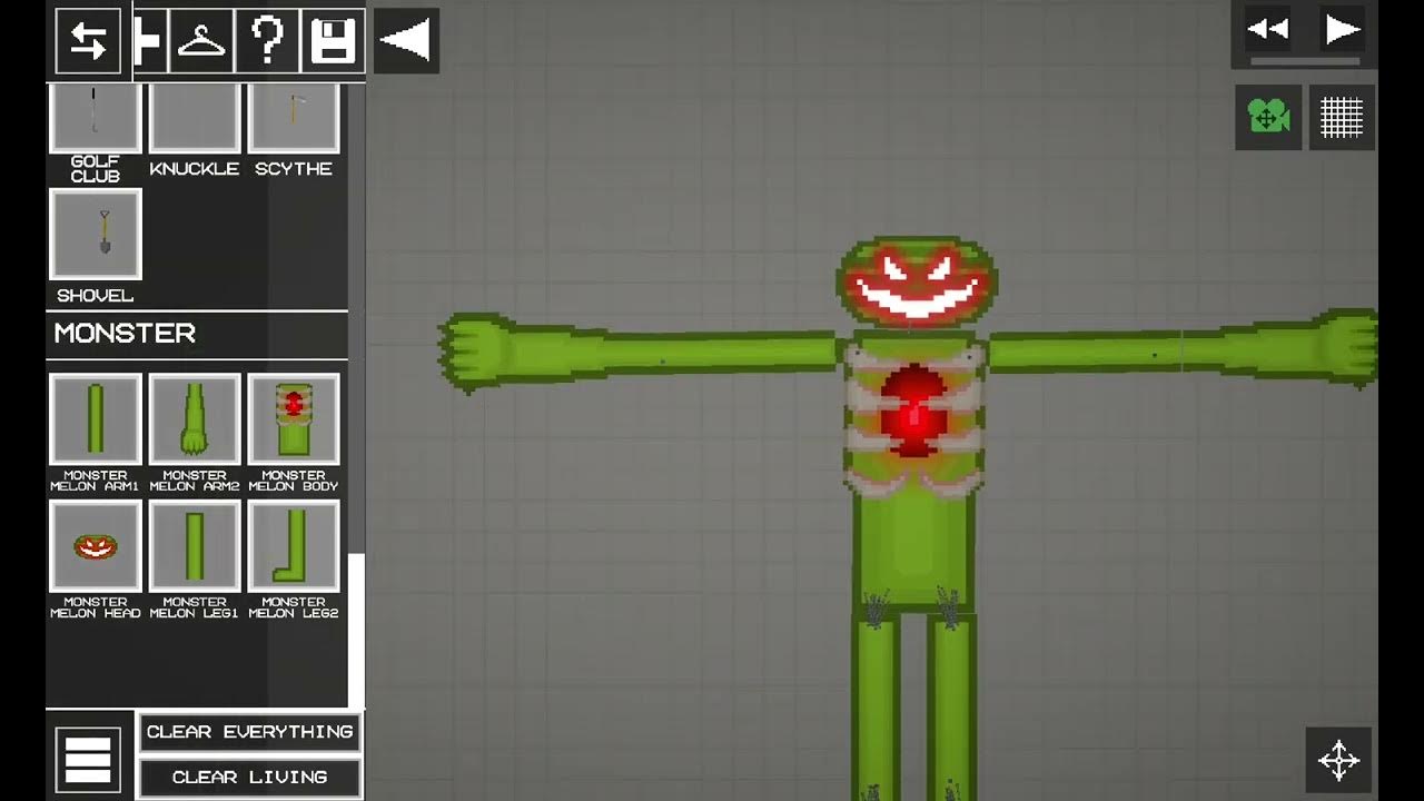 melon monster tutorial melon playground YouTube