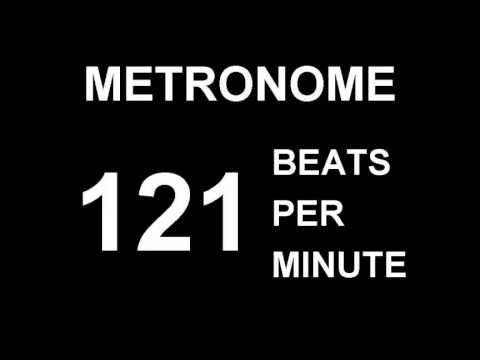 121 bpm metronome