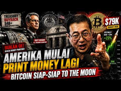 AMERIKA MULAI PRINT MONEY LAGI?! BITCOIN SIAP SIAP TO THE MOON??